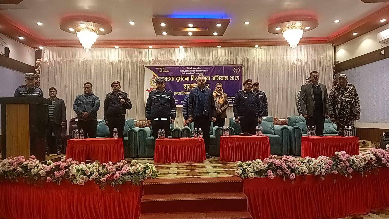 बर्दिबासमा सडक दुर्घटना विरुद्ध ‘युवा अभियान २०८२’ प्रभातफेरी सम्पन्न