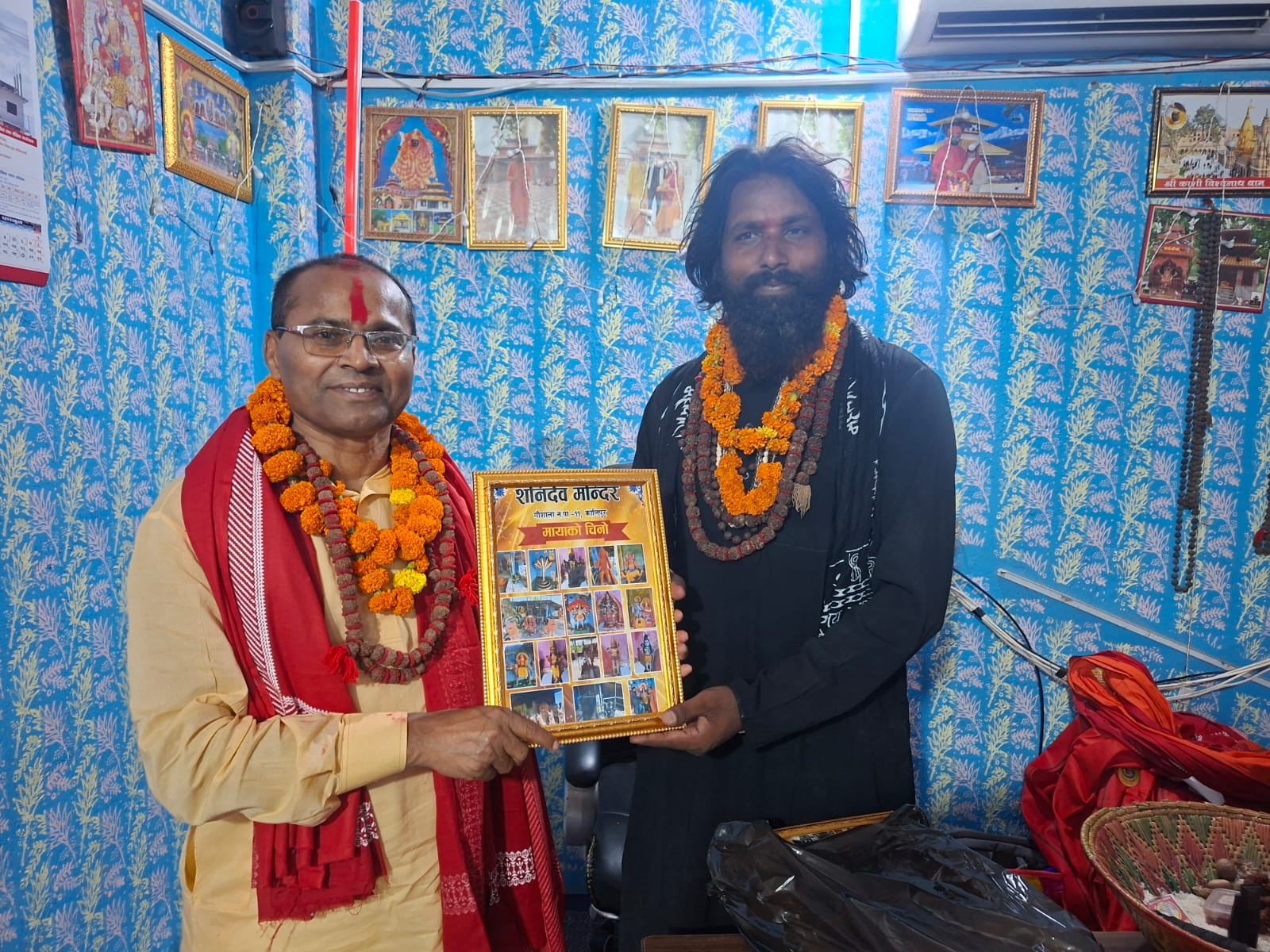 गौशालाको शनिदेव मन्दिरमा गृहमन्त्री फकिरा महतोद्वारा विशेष पूजा–अर्चना, स्थानीयबाट भव्य स्वागत